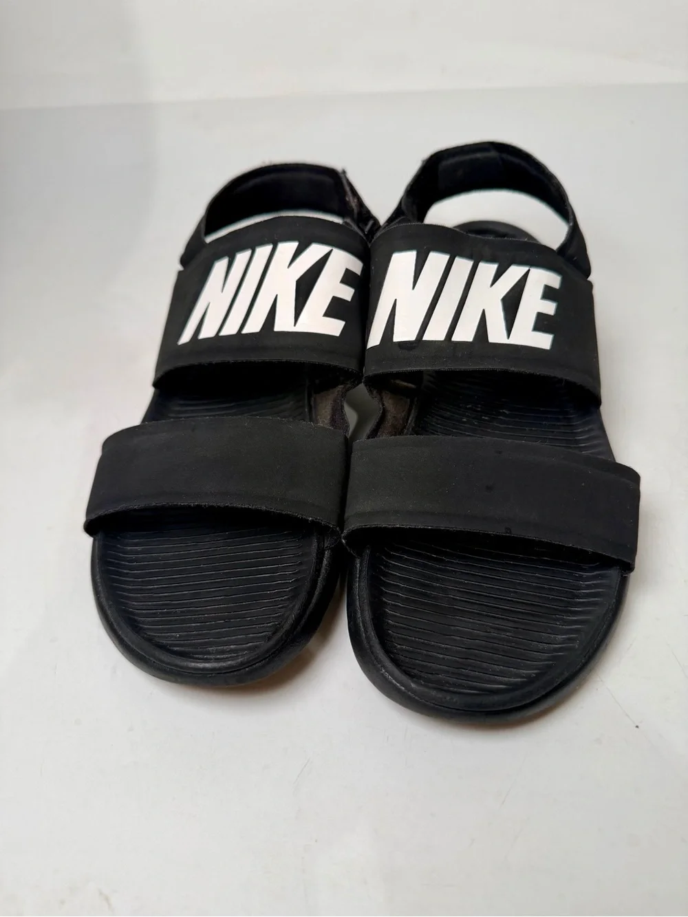 Nike Tanjun Sandal Black/White 882694-001 Women's Shoes Size 8